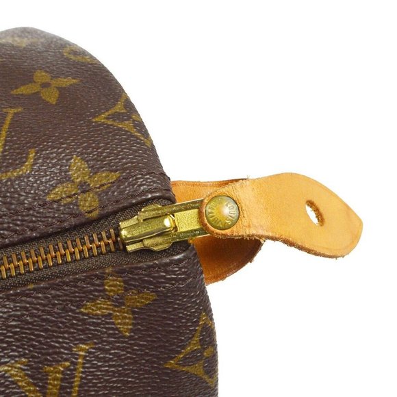 Auth Louis Vuitton Speedy 40 Handbag Purse Monogram Canvas #59067L31 - Picture 5 of 10